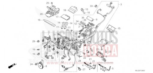 FAISCEAU DES FILS CRF1100A4P de 2023